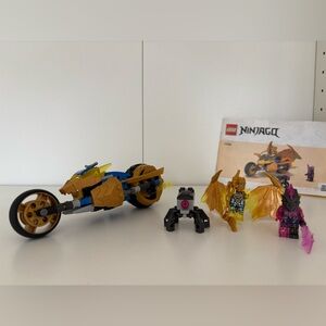 Lego Ninjago Jay’s Golden Dragon Motorbike set